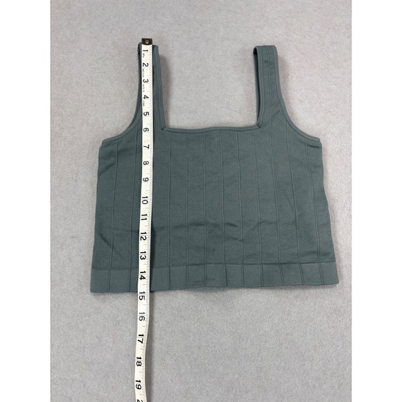 Spiritual Gangster Amara Wide Rib Seamless Tank Winter Thyme size XS/S - Picture 6 of 7